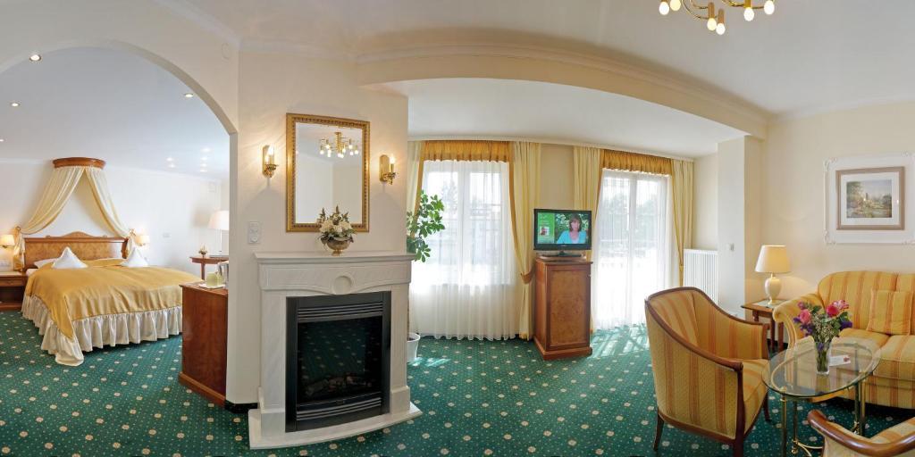 Hotel Sacher-Stoiber Bad Füssing Oda fotoğraf